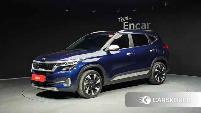 Kia Seltos 2020 Синий из Кореи