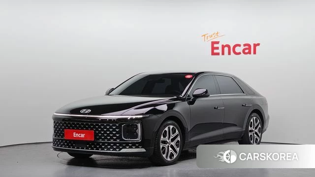 Hyundai Grandeur (GN7) 2023 Черный из Кореи