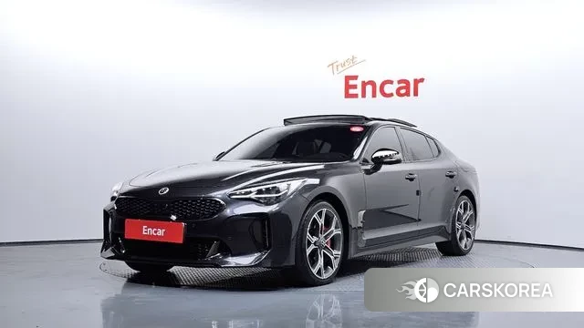 Kia Stinger 2018 Серый из Кореи