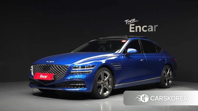 Genesis G80 (RG3) 2020 Синий из Кореи