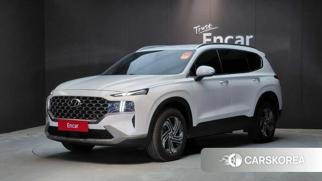 Hyundai The New Santa Fe 2023 Белый из Кореи
