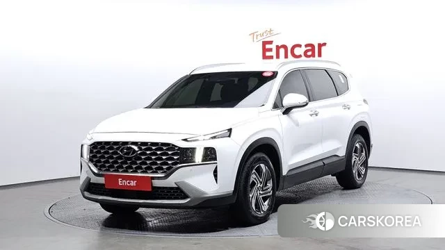 Hyundai The New Santa Fe 2021 Белый из Кореи