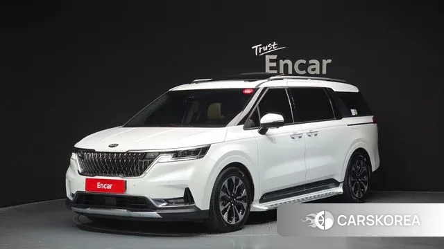 Kia Carnival 4th generation 2021 Белый из Кореи