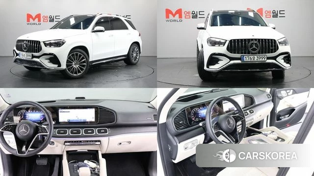 Mercedes-Benz GLE-Class W167 2025 Белый из Кореи