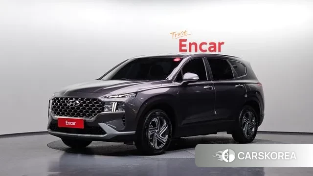 Hyundai The New Santa Fe 2022 Серый из Кореи
