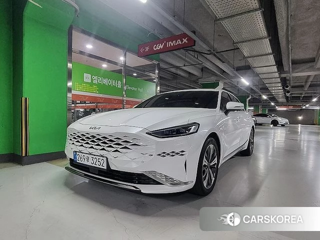 Kia K8 Hybrid 2021 Жемчужный цвет из Кореи