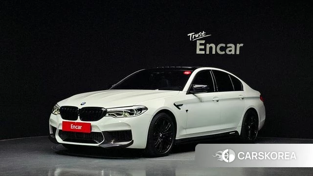 BMW 5 Series (G30) 2019 Белый из Кореи