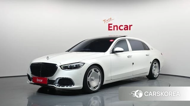 Mercedes-Benz S-Class W223 2023 Белый из Кореи