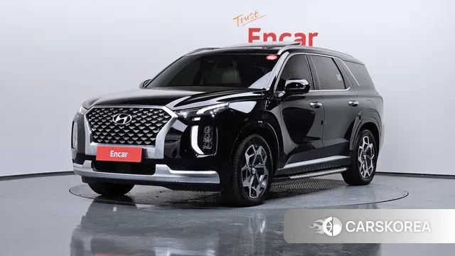 Hyundai Palisade 2021 Черный из Кореи
