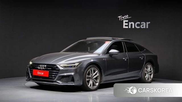 Audi A7 (4K) 2020 Серый из Кореи