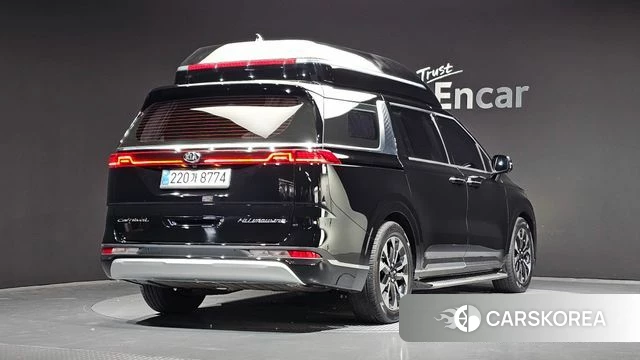 Kia Carnival 4th generation 2021 Черный из Кореи