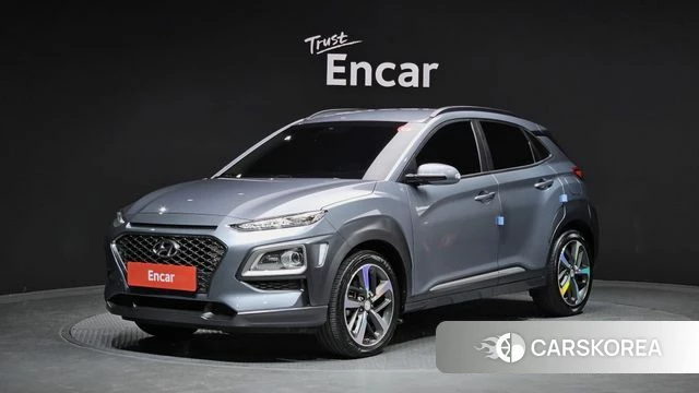 Hyundai Kona 2019 Светло-серебряный цвет из Кореи