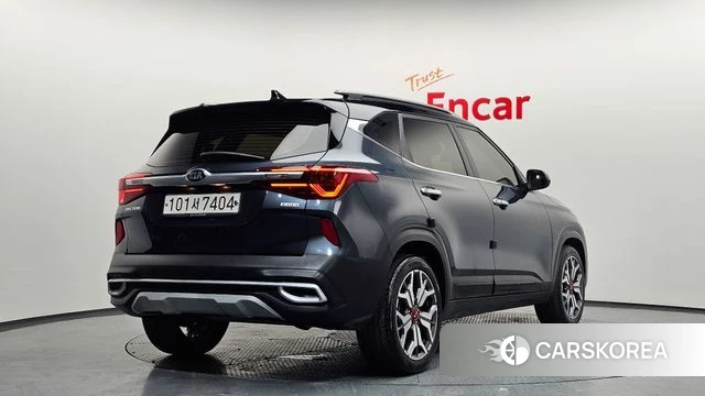 Kia Seltos 2019 Серый из Кореи
