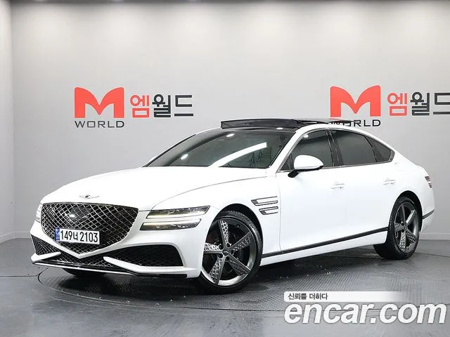 Genesis G80 (RG3) 2022 Белый из Кореи