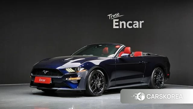 Ford Mustang 2021 Синий из Кореи