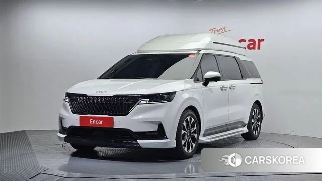 Kia Carnival 4th generation 2021 Белый из Кореи