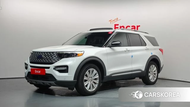 Ford Explorer 6th Generation 2020 Белый из Кореи