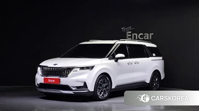 Kia Carnival 4th generation 2021 Белый из Кореи