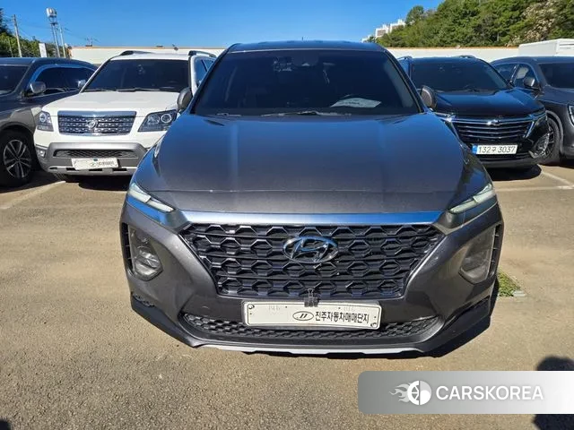 Hyundai Santa Fe TM 2019 Серый из Кореи