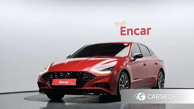 Hyundai Sonata (DN8) 2020 Красный из Кореи