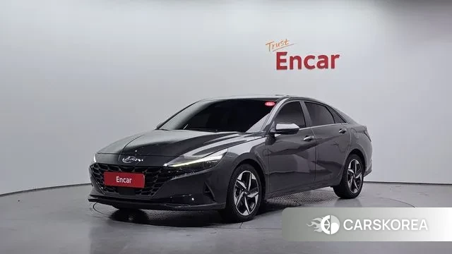 Hyundai Avante (CN7) 2022 Серый из Кореи