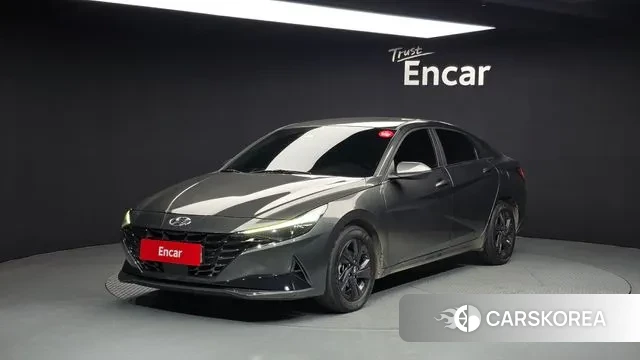 Hyundai Avante Hybrid (CN7) 2021 Серый из Кореи