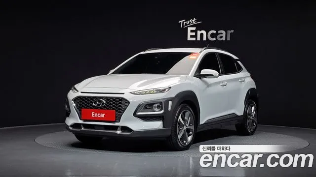 Hyundai Kona 2018 Белый из Кореи