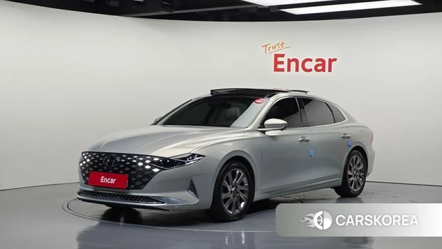 Hyundai The New Grandeur IG Hybrid 2019 Серебристо-серый из Кореи