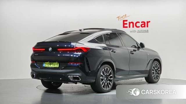 BMW X6 (G06) 2025 Черный из Кореи