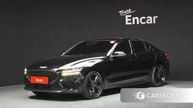 Genesis The New G70 2021 Черный из Кореи