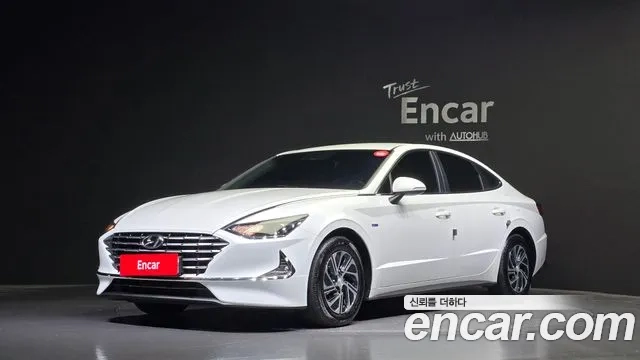 Hyundai Sonata Hybrid (DN8) 2019 Белый из Кореи