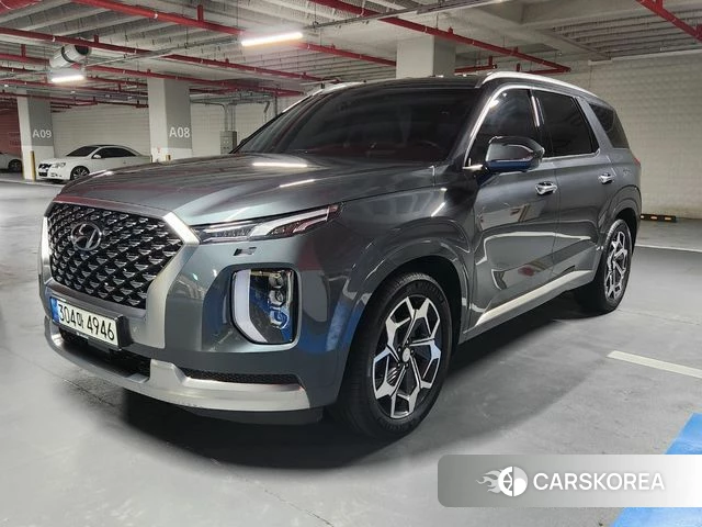Hyundai Palisade 2021 Серый из Кореи