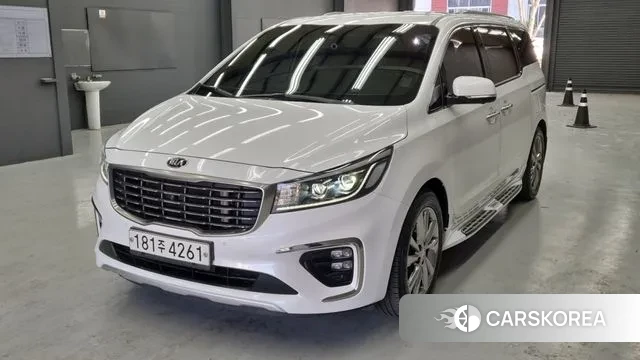Kia The New Carnival 2019 Белый из Кореи