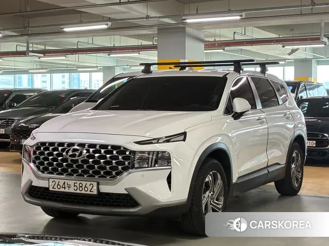 Hyundai The New Santa Fe 2021 Белый из Кореи