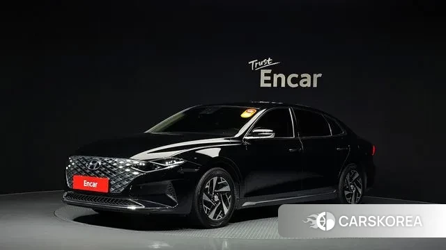 Hyundai The New Grandeur IG Hybrid 2020 Черный из Кореи