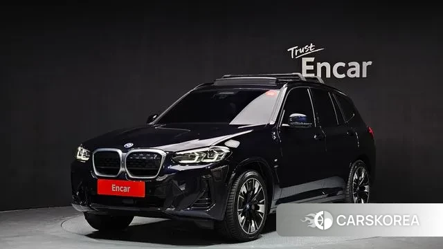 BMW iX3 2022 Синий из Кореи