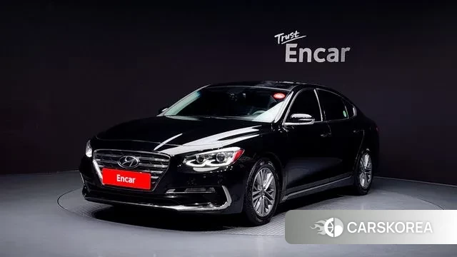 Hyundai Grandeur IG 2018 Черный из Кореи