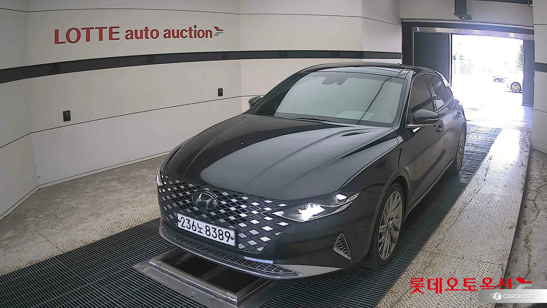 Hyundai Grandeur 2020 Черный из Кореи