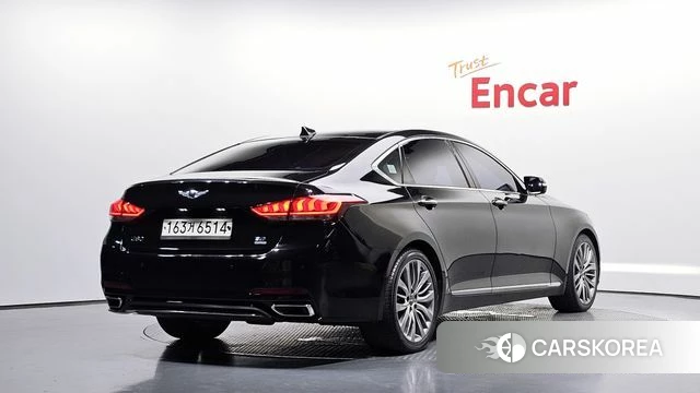 Genesis G80 2018 Черный из Кореи