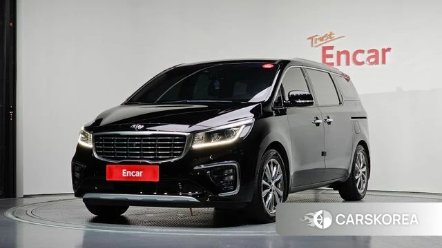 Kia The New Carnival 2018 Черный из Кореи