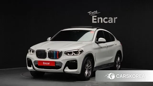 BMW X4 (G02) 2021 Белый из Кореи