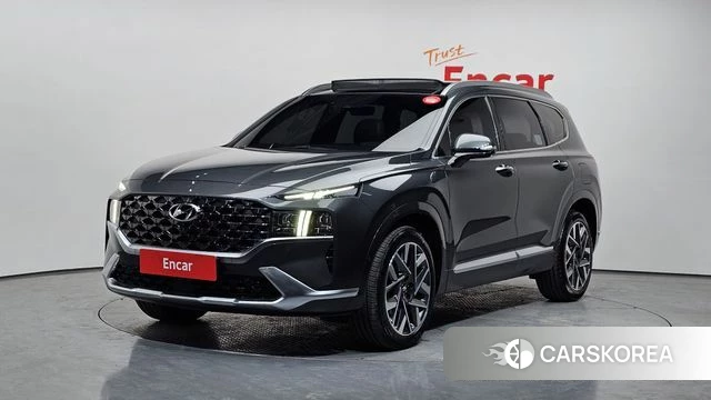 Hyundai The New Santa Fe 2020 Серый из Кореи