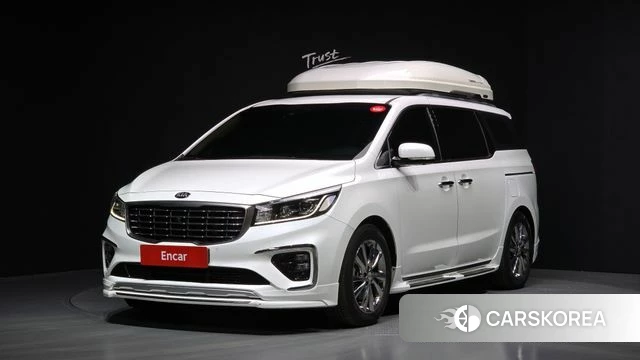 Kia The New Carnival 2018 Белый из Кореи