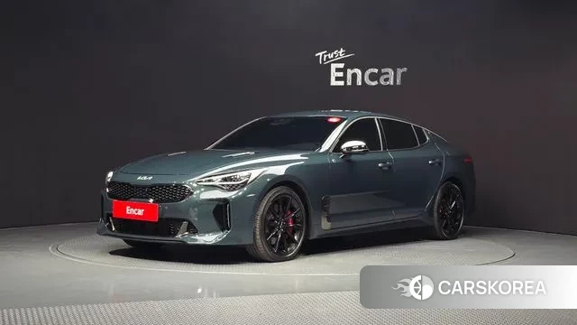 Kia Stinger Meister 2023 Зеленый из Кореи