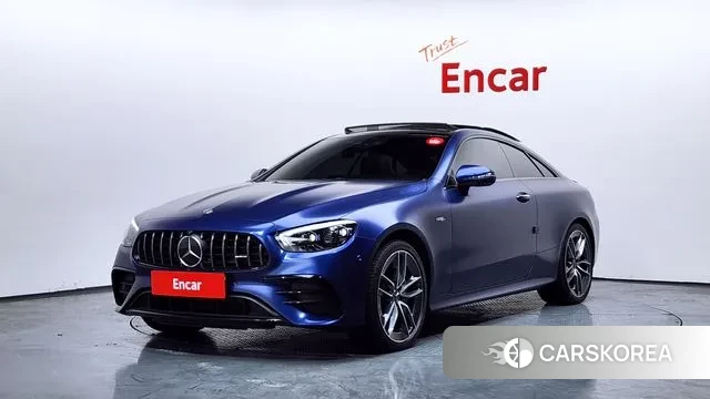 Mercedes-Benz E-Class W213 2021 Синий из Кореи