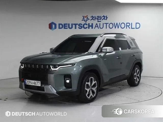 Ssangyong Torres 2023 Светло-зеленый из Кореи