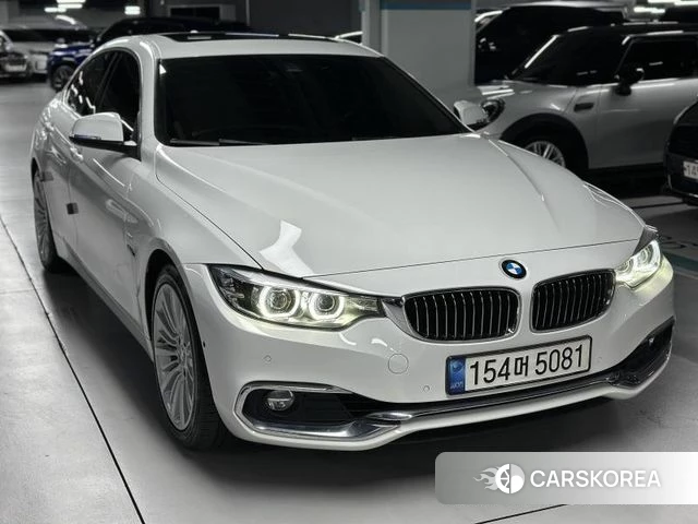 BMW 4 Series (F32) 2018 Белый из Кореи
