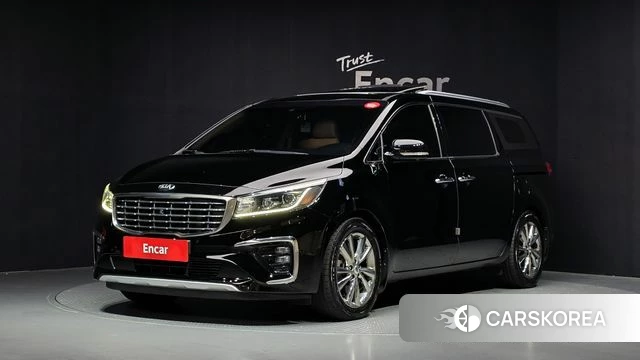 Kia The New Carnival 2019 Черный из Кореи