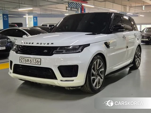Land Rover Range Rover Sport 2nd Generation 2020 Белый из Кореи