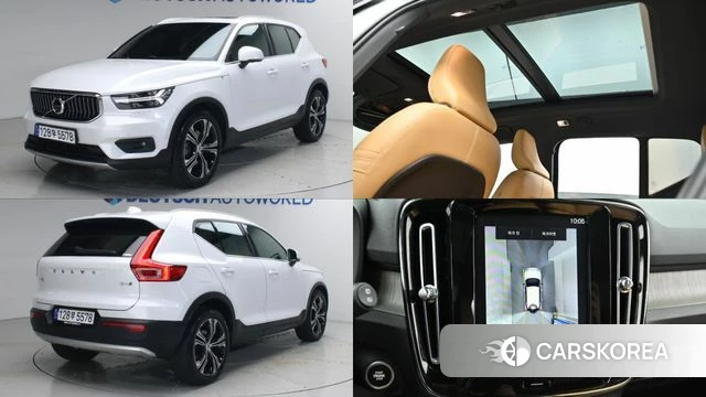 Volvo XC40 2020 Белый из Кореи